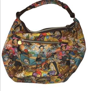 Tokidoki for LeSportsac Pirate Zip Up Purse Bag Very Rare. Some Wear On Handle